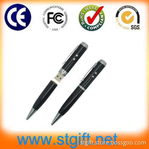 Metal Pen Model USB 2.0 Enough Memory Stick Flash Pen Drive